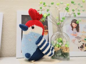 Chim Gõ Kiến móc len Handmade - quà tặng dễ thương