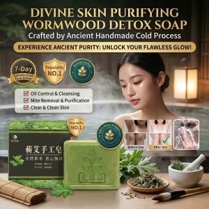 Heritage Detox Soap Mugwort Ancient Formula Natural Skin Care