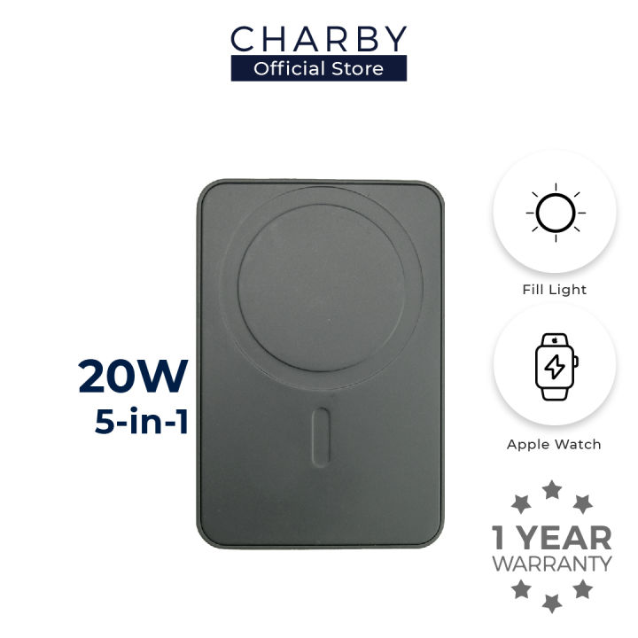 ORBIT 20W Powerbank 5-in-1 Magnetic Qi-enabled Magnetic Wireless