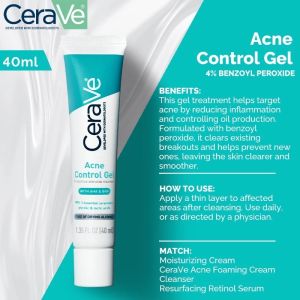 CeraVe Salicylic Acid Acne Foaming Cream Cleanser Acne Remover Oil control Facial moisturizer 236ML