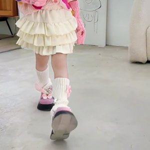 Trendy Knee High Socks for Children Leg Warmer Comfortable and Stylish Socks Sleeve Case for Outdoor Activities