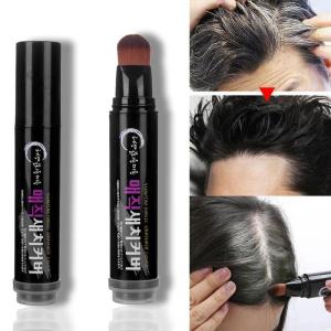 [SG SELLER]Disposable One-Time Hair Dye Pen Brush Wax Quickly Cover White Hair Hair Color Stick Cream Portable Magic Wand Elderly Pregnant Women