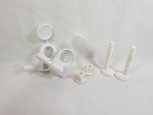 Bộ ốc lắp nắp đậy bệt gắn lắp nhựa vào bồn cầu đóng mở nắp bồn cầu