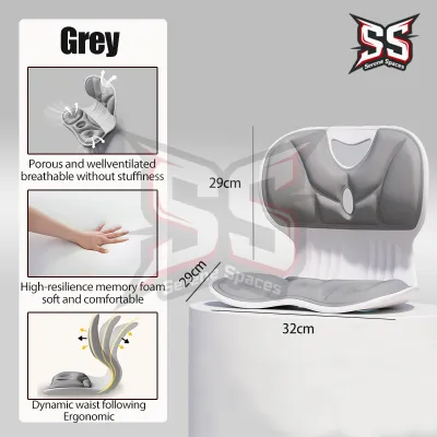 SS Chair Posture Corrector Chair Lumbar Back Support For Office Home