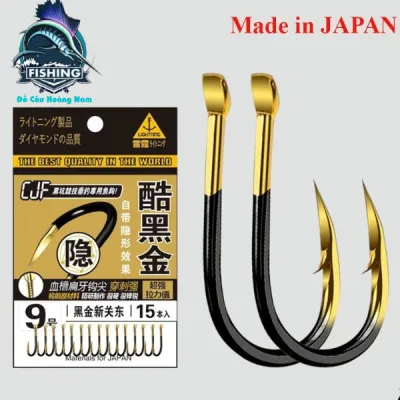 Lưỡi câu cá CJ Seiko Nhật Bản ( Vỉ 15 Chiếc ) Cao Cấp Chuyên Câu Đài Câu Đơn