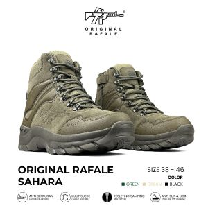 Sepatu Boots Tactical Pria Rafale Sahara