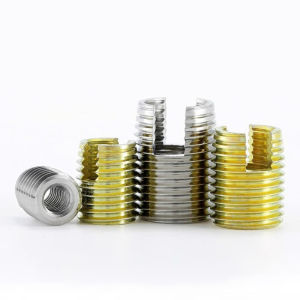 M2 M2.5 M3 M4 M5 M6 M8 ~M20 Galvanized Carbon Steel / 303 Stainless Steel Thread Repair Insert Slotted Self-tapping Screw Sleeve Nuts
