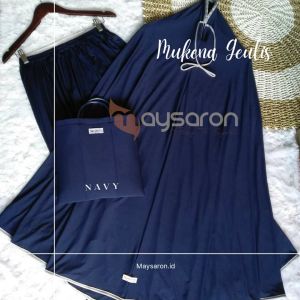 MAYSARON - MUKENA JERSEY POLOS - MUKENA GEULIS