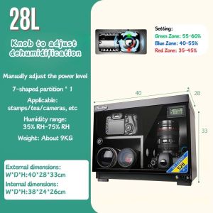 【SG STOCK】DOVVA Dry Cabinet 28L/32L Digital Display with Automatic Humidity Controller One-Year Warranty
