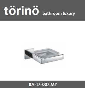 torino Bathroom Accessories Stainless Steel 304 Glass Soap Dish T7 Series Rak Sabun 肥皂架