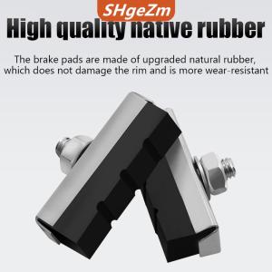 [COD] SHgeZm Xe đạp phanh khối cao su đi xe đạp phần công cụ MTB núi đường xe đạp Trọng lượng nhẹ v-phanh Giày miếng đệm Phụ Kiện Xe Đạp