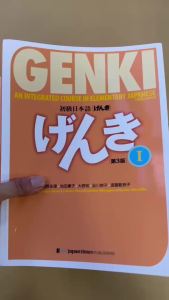 Genki 3rd Edition Learn Japanese Textbook Workbook Answer An Integrated Course in Elementary Japanese and English Book