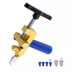 2 In 1 Professional High-Strength Glass Tile Cutter Tool Set Multi-Function Portable Opener Home Tile Cutter Diamond Cutting Hand Tools Glass cutter With Complete accessories