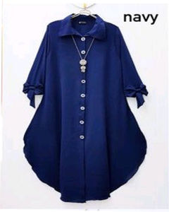 Tunik wanita dewasa terbaru moscrep premium/Atasan lengan pita Duffy kekinian