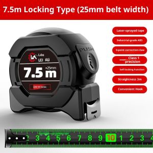 HANGDIAN อุปกรณ์วัดเทปฟลูออเรสเซนต์ที่มีความแม่นยำสูงพร้อมการกลไกการล็อคด้วยตัวเองสำหรับใช้ในบ้านและในการก่อสร้าง