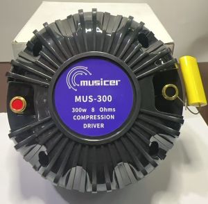 MUSICER MUS-300 300W RMS 8ohms Titanium Compression Driver Unit Tweeter With Capacitor