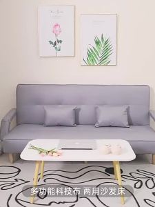 Urban EchoModern living room sofa small apartment rental house single person foldable sofa bed dual purpose simple foldable bed for lying down