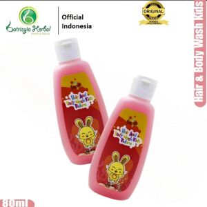 Batrisyia Hair And Body Wash Bidara for Kids 80ml