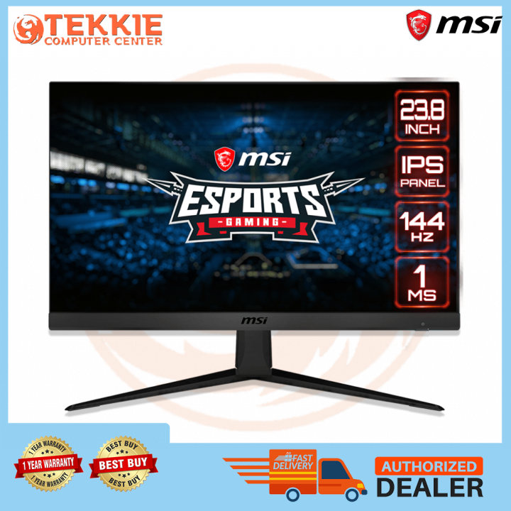 MSI Optix G241 eSports Gaming Monitor IPS Panel 144Hz Refresh