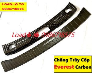 Chống Trầy Cốp Xe Ford Everest 2026-23 Mẫu Vân Carbon Cao Cấp Bộ 02 Chi Tiết Trang Bị Sẵn Keo Dán 3M