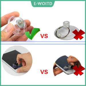 【E-WOITD】 Heavy Duty Suction Cup With Metal Key Ring Mobile Phone Screen Repair Tool