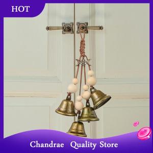 [Chandrae] Witch Bell Hanging Decor Witch Bells For Door For Protection Vintage Halloween Doorbell Decoration Magic Witch Wind Chimes