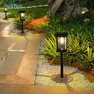 JeeYee Solar Led Outdoor Light Waterproof Lawn Lamp for Pathway Villa Yard Patio Garden Buried Decoration Light and Shadow Landscape