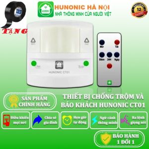 Thiết Bị Chống Trộm Báo Khách Hunonic CT01 - An Ninh Toàn Diện Cho Gia Đình