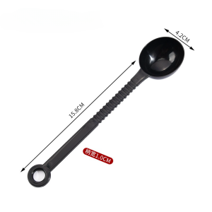 Plastic 10g coffee spoon coffee mug with spoon kitchen tool reusable measuring spoon