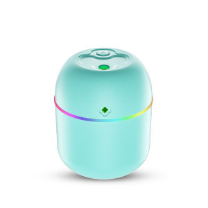Portable Mini Humidifier USB Cool Mist Humidifier Four Leaf Clover Small Air Humidifier Quiet Desk Humidifier Car Bedroom Office Travel