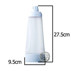 Bottle Blender Dispenser Hand Mixing Shaker For Waffle Pancake Cupcake Muffin AT