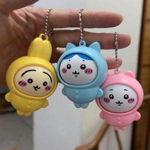 Cartoon Creative Chiikawa Face Changing Pendant Toy Cute Usagi Hachiware Expression Toy Keychain