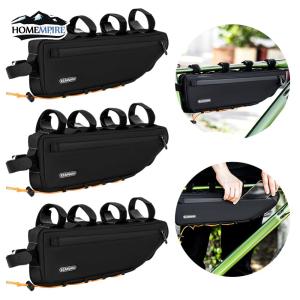 1.5L Bicycle Under Top Tube Bag Bicycle Storage Pouch Bike Frame Bag Cycling Storage Bag Cycling Accessories