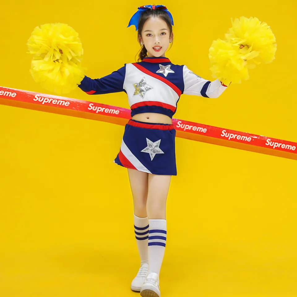 Boy Cheerleaders Suit For Boys School Cheer Team Uniforms Kids Performance  Competition Costume Sets Girls Boy Cheerleading Suits - School Uniforms -  AliExpress