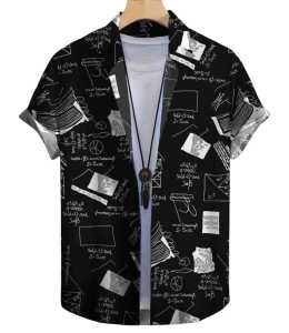 50 Ribu 2 kemeja motif pantai Lengan pendek COD GRATIS ONGKIR Hem surfing kemeja distro