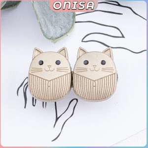 Onisa Fashion Cute Cat Waist Buckle Jeans Waist Modified Artifact Skirt Fixed Buckle Decoration 1set