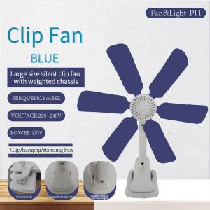 electric fan stand fan Clip Fan 6 blade plastic  electricfan electric fan portable fan with stand Clip Fan