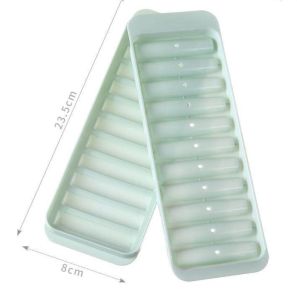 แม่พิมพ์น้ำแข็งก้อนสำหรับใช้ในครัวเรือนพร้อมฝาปิดเครื่องทำน้ำแข็งซิลิโคนแท่งยาว11ช่องแม่พิมพ์แม่พิมพ์ซิลิโคนแบบนำกลับมาใช้ใหม่ได้เหมาะสำหรับเครื่องครัวสำหรับบาร์