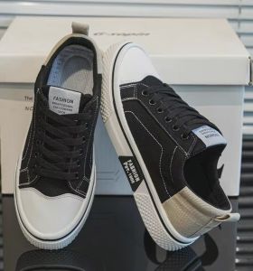 Canvas Shoes Low-top Shoes Lace-up Shoes Casual Shoes Colorblock Fashion Shoes