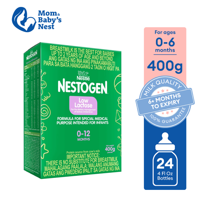 NESTOGEN Low Lactose For Children 0-12 Months 400g Lazada PH