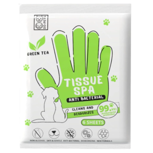 1 pack Pet Care Wet Gloves Isi 6pcs Sarung Tangan Mandi Kucing Anjing Tanpa Air Pet Disposable Wipes Gloves Sarung Tangan Pembersih Hewan 6PCS