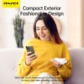 CCC Awei P53K High-capacity power bank 10000mah compact ultra-thin ultra-light power bank 2 charging ports in 2 charging port good quality high-end battery core included 3C Battery Can be taken on the plane. 