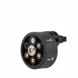 6in1 Nozzle High Pressure Washer Adjustable Kepala Nozzle 1/4 Inch Adjustable Nozzle Cuci Mobil Sprayer Kabut Hose Nozzle