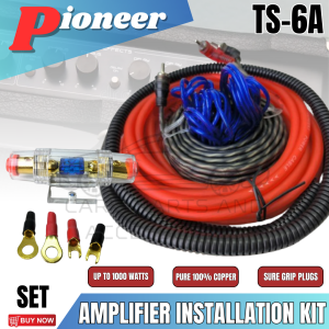 CPA (10620) Pioneer TS-6A Car Amplifier Installation Wiring Kit