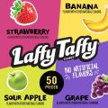 Laffy Taffy CANDY Strawberry, grape, sour apple, banana 50 pieces loại thanh túi 530g của Mỹ. 