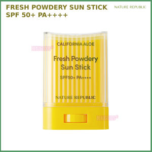 NATURE REPUBLIC California Aloe Fresh Powdery Sun stick SPF50+ PA++++ - ORIGINAL KOREA