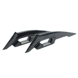 1pair Motorcycle Winglets Motorcycle Front Side Spoiler Aerodynamic Wing set Motorcycle Fixed Wind Wing Decoration