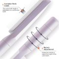 Self Cleaning Hair Brushes, Retractable Hair Brush, Easy Clean Hair Brush with Retractable Bristles, Anti Static Massage Comb Brush for Effortless Hair Removal and Cleaning (Grey). 