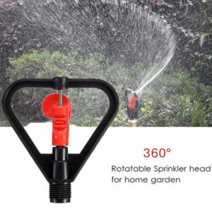 10 PCS SPRINKLER MERAH Irrigation Sprinkler springkler KINCIR Air Irigasi Taman alat siram tanaman