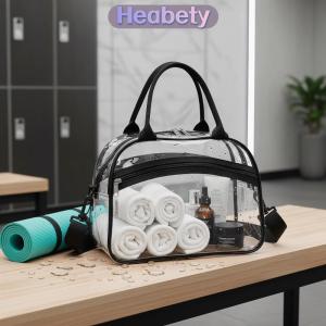 Heabety Trang Điểm Túi 1Pcs Công Suất Lớn Không Thấm Nước Mỹ Phẩm Trường Hợp Xách Tay Vệ Sinh Cá Nhân Tổ Chức Cho Hàng Ngày Du Lịch Lưu Trữ